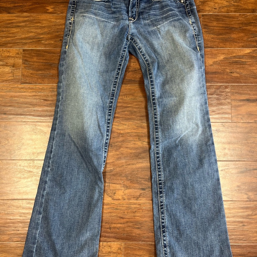 Ariat Women's Boot Cut Jeans in Blue